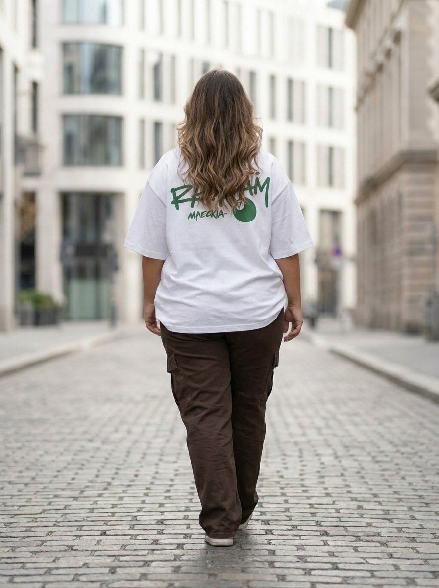 T-shirt Femme RAYDAM MASSILIA – Logo Poitrine & Grand Imprimé Dos