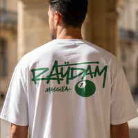 T-shirt Homme RAYDAM MASSILIA – Logo Poitrine & Grand Imprimé Dos