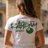 T-shirt Femme RAYDAM MASSILIA – Logo Poitrine & Grand Imprimé Dos