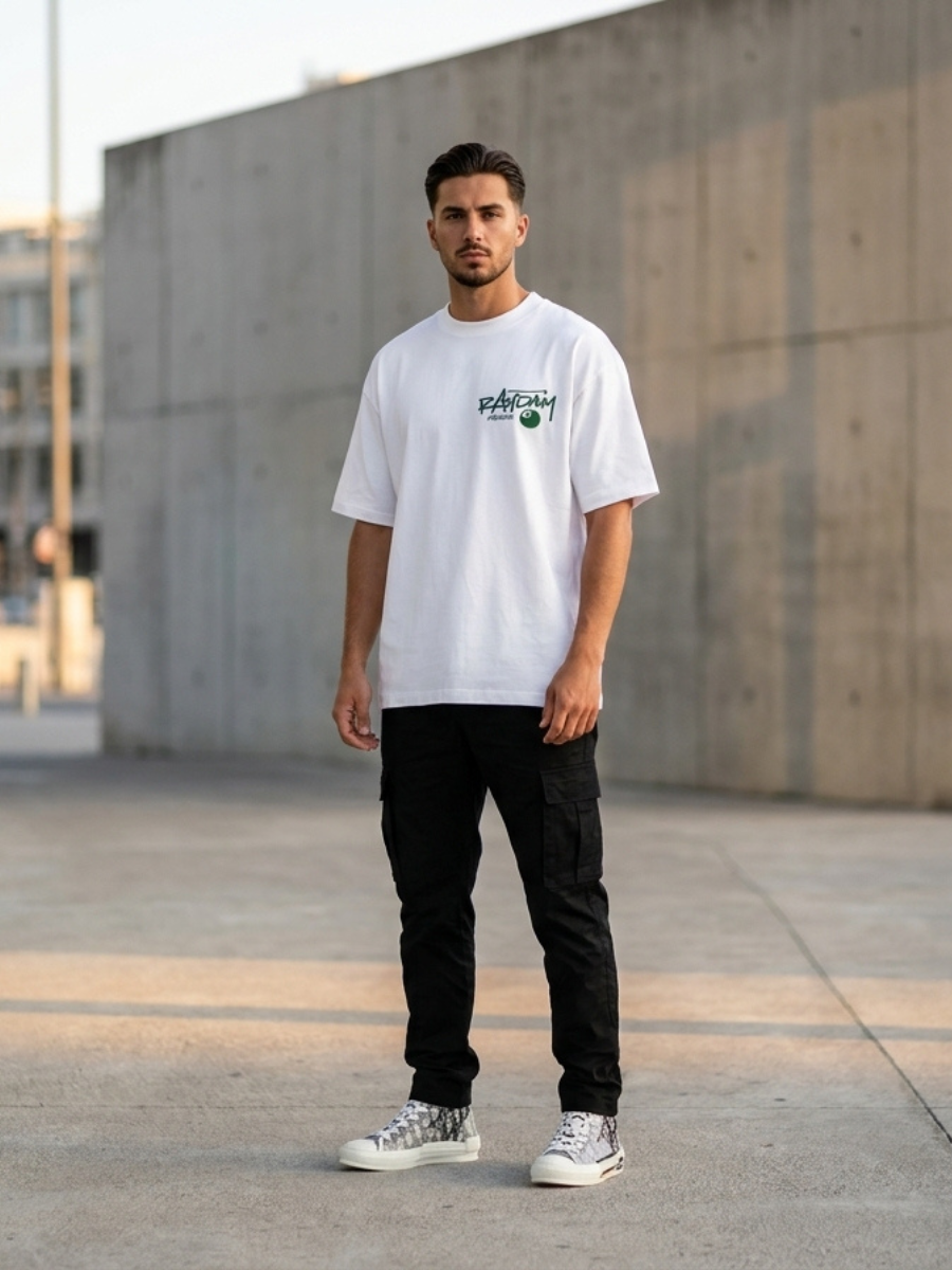 T-shirt Homme RAYDAM MASSILIA – Logo Poitrine & Grand Imprimé Dos