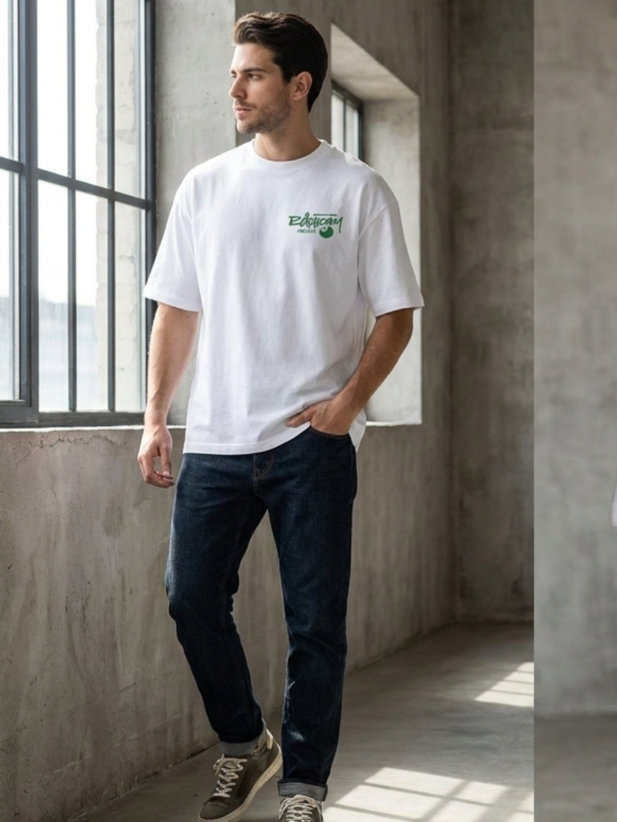 T-shirt Homme RAYDAM MASSILIA – Logo Poitrine & Grand Imprimé Dos