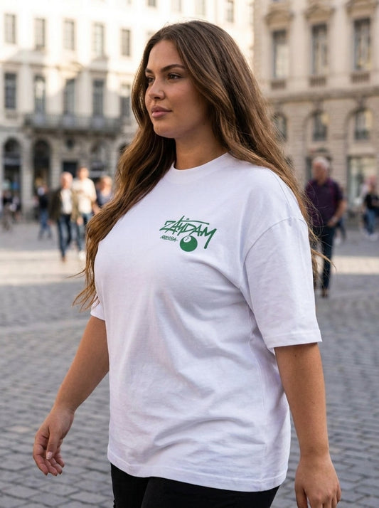 T-shirt Femme RAYDAM MASSILIA – Logo Poitrine & Grand Imprimé Dos