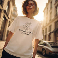 Sunlight. Silence. Survival. Botanical Graphic T-Shirt
