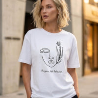 Progress, Not Perfection Line Art Graphic T-Shirt