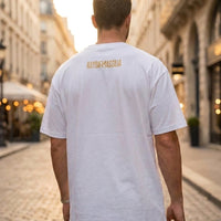 T-shirt Homme Oversize Noir – Raydam Massilia | Logo Poitrine & Grand Imprimé Dos