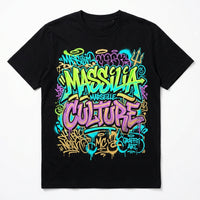 T-Shirt Graphic Premium "Massilia Culture" – Coton Lourd