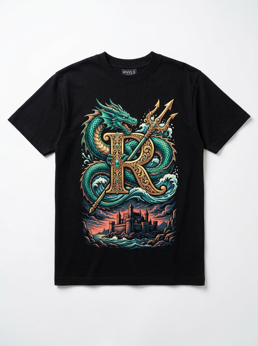 T-Shirt Graphic Premium "Massilia Culture" – Coton Lourd