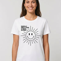 T-Shirt Premium Femme "L'Esprit de Massilia" – Coupe Loose & Design Minimaliste