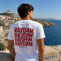 RaydaMassilia Signature Graphic T-Shirt – White