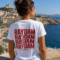 RaydaMassilia Signature Graphic T-Shirt – White