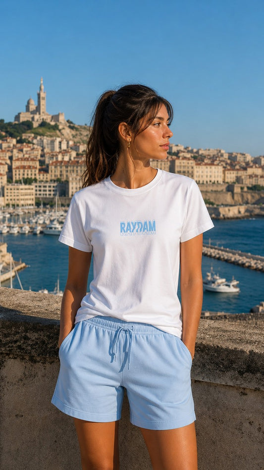 RaydaMassilia Signature Graphic T-Shirt – White